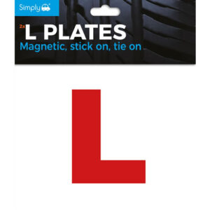 RED “L” PLATE  FULLY MAGNATEC