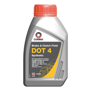 BRAKE FLUID Dot 4 COMMA