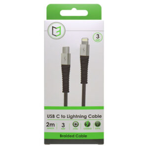 C3 BRAIDED CABLE – IPHONE TO TYPE C
