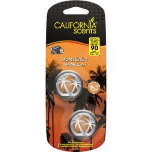 CALIFORNIA SCENTS 2pk MINI DIFFUSER-MONTEREY VANILLA