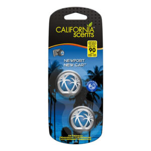 CALIFORNIA SCENTS 2pk MINI DIFFUSER-NEWPORT NEW CAR