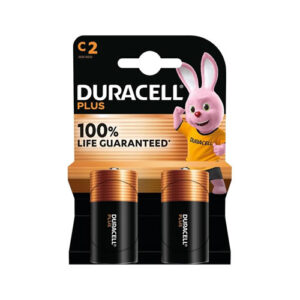 DURACELL PLUS C 2 PACK