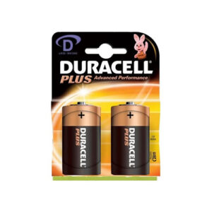 DURACELL PLUS D 2 PACK