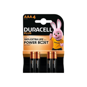DURACELL PLUS AAA 4 PACK