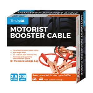 JUMP LEADS 200 AMP  1600CC