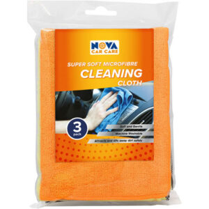 3PC MICROFIBRE CLOTH - NOVA