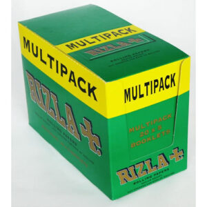 RIZLA REGULAR  GREEN ( 5 PACK)